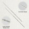 KnitPro Stelo Petite Interchangeable Circular Knitting Needles 2" (5cm) Size 0-2
